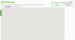 Desktop Screenshot of pininthemap.com